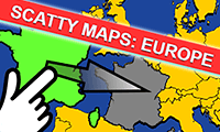 play Scatty Maps: Europe