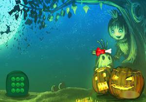play Halloween Pumpkin Girl Escape