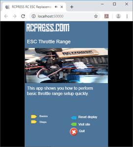 play Rcpress Configuring Esc Throttle Range