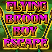 play Flying Broom Boy Escape