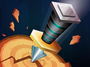 play Helix Knife Throw 3D