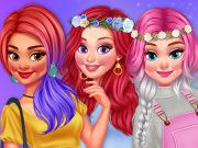 play Princesses Colors Roulette