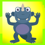 play Gray Color Creature Escape