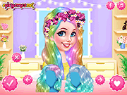 play Princesses Pastel Hairstyles