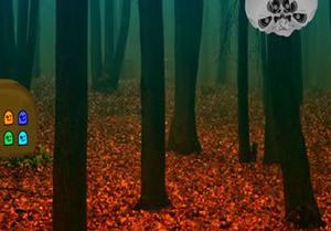 play Mystical Halloween Forest Escape