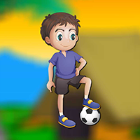 Cute Football Boy Escape