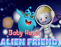 Baby Hazel Alien Friend