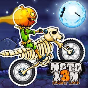 Moto X3M Spooky Land