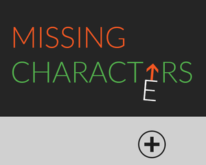 play Missing Characters