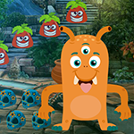 play Three Eyed Yellow Creature Escape