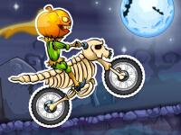 play Moto X3M Spooky Land