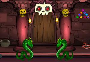 play Halloween Challenge Door Escape