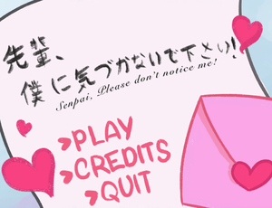 play Senpai, Please Don'T Notice Me!