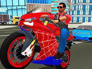 play Hero Stunt Spider Bike Simulator 3D