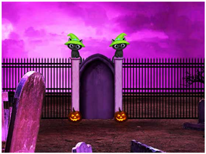 play Halloween-Cemetery