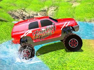 play Offroad Grand Monster Truck Hill Drive