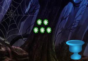play Creepy Spider Forest Escape
