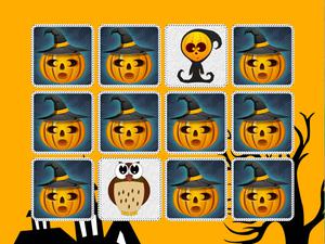 play Kids Memory Game: Halloween