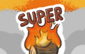 Super Burning Wood