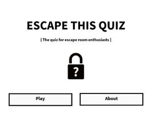 play Escape This Quiz
