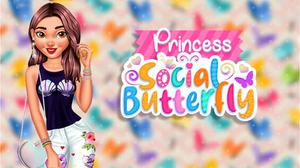 Princess Social Butterfly