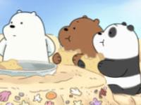 play Sandcastle Battle! We Bare Bears