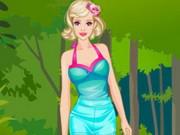 play Barbie Animal Prints Dress Up