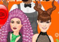 Jenner Sisters Spooky Hairstyles