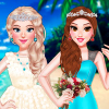 Princess Girls Wedding Trip