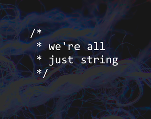 play We'Re All Just String