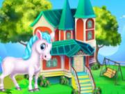 Pony House Cleaning And Decoration game