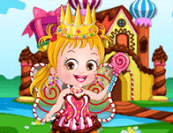 play Baby Hazel Chocolate Fairy Dressup