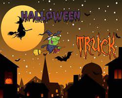 play Halloween Trucks Jigsaw