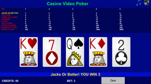 play Casino Video Poker