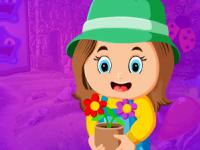play Flowerpot Girl Escape