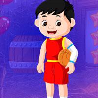 Handsome Basketball Player Escape