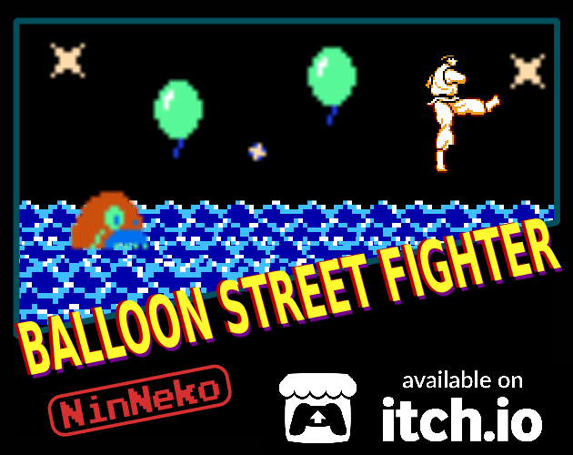 play Balloon Street Fighter