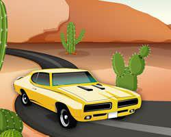 play Desert Car Race
