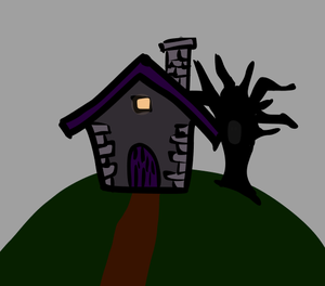 play Escape From The Haunted House On The Haunted Hill