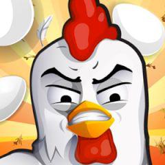 play Angry Chicken Egg Madness Hd