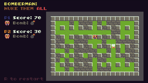 play Bomberman: Nuke Them All!