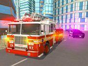 play Fire City Truck Rescue Driving Simulator