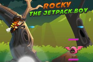 play Rocky The Jetpack Boy