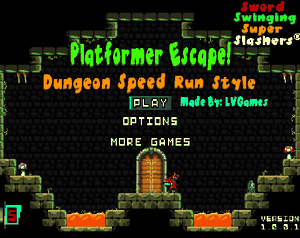 Platformer Escape! Dungeon Speed Run Style