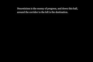 play Neuroticism Is The Enemy Of Progress...