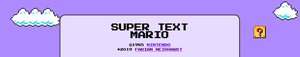 play Super Text Mario