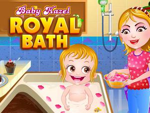 play Baby Hazel Royal Bath