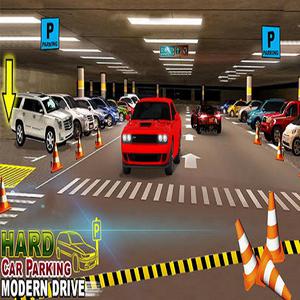 Hard Car Parking Modern Drive Game 3D