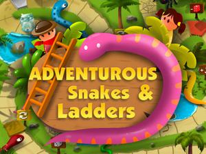play Adventurous Snake & Ladders