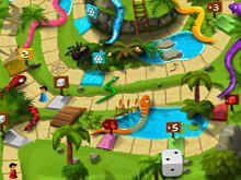 play Adventurous Snake & Ladders